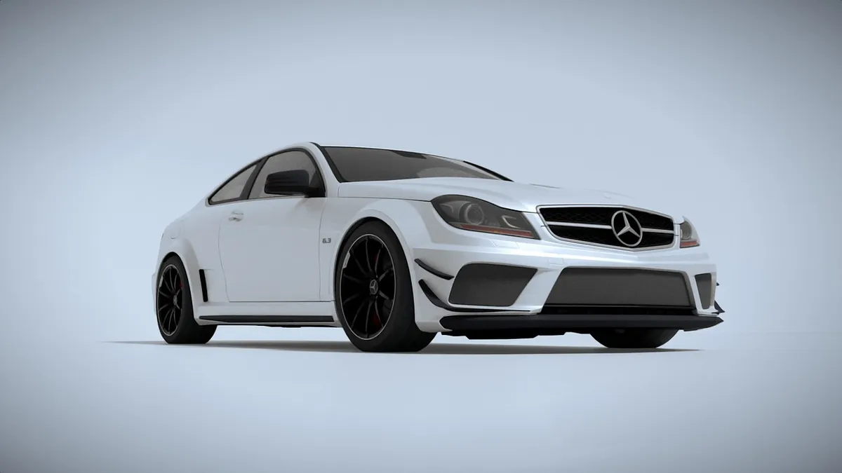 mercedes-amg, mercedes, mercedes-amg c63, automobile, car, vehicle, 3d render, car wallpapers, 3d mockup