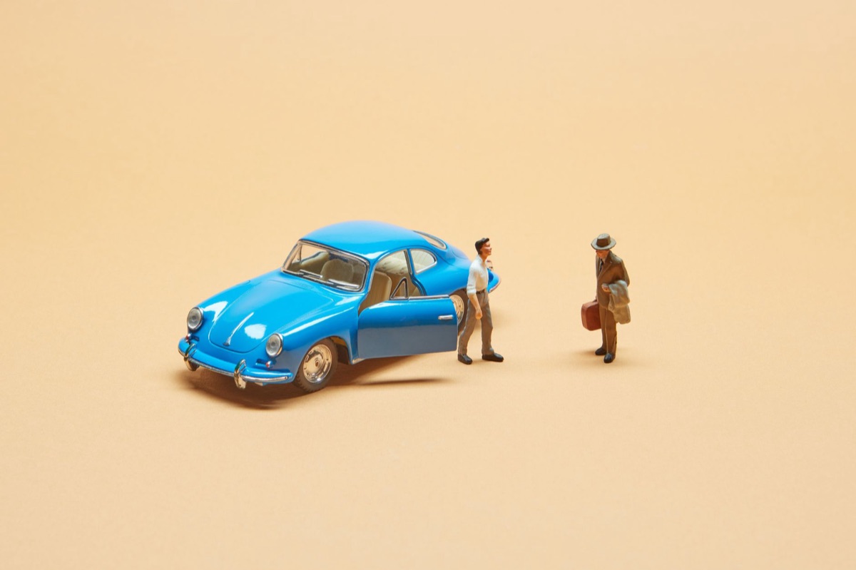 Ein klassischer Porsche 911 Carrera.
