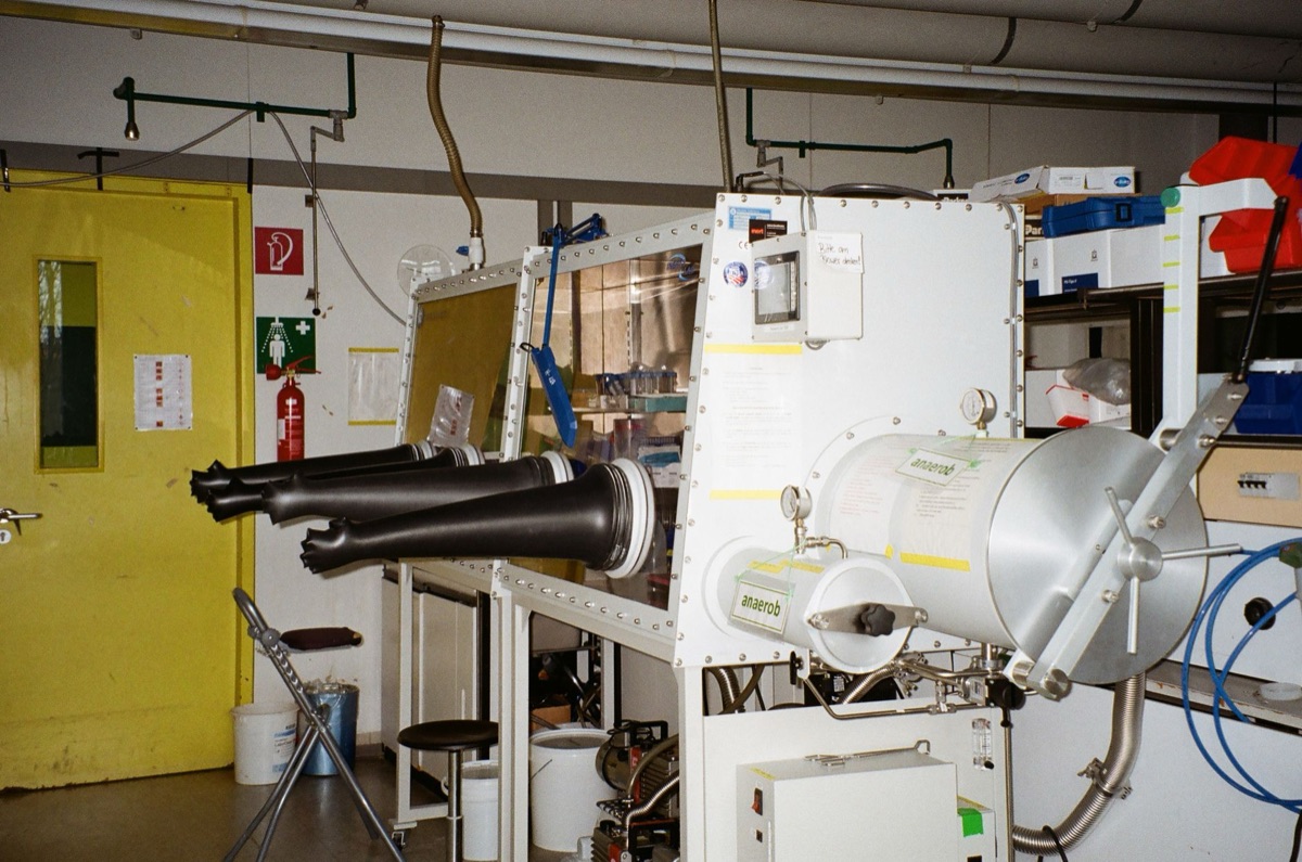 Batterietechnologie-Labor-Setup