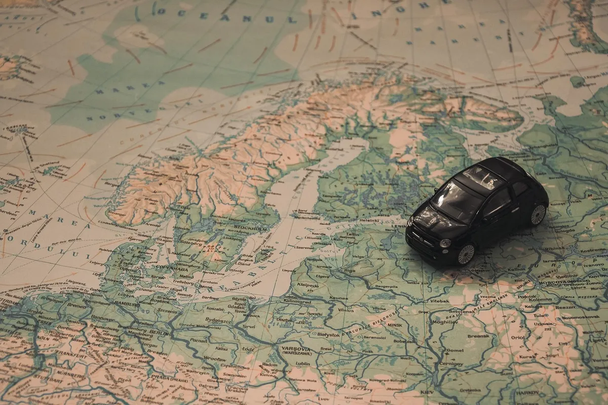 holidays, car, map, travel, route, adventure, scandinavia, toy, toy car, navigate, norway, navigation, sweden, europe, car wallpapers, finland, idea, concept