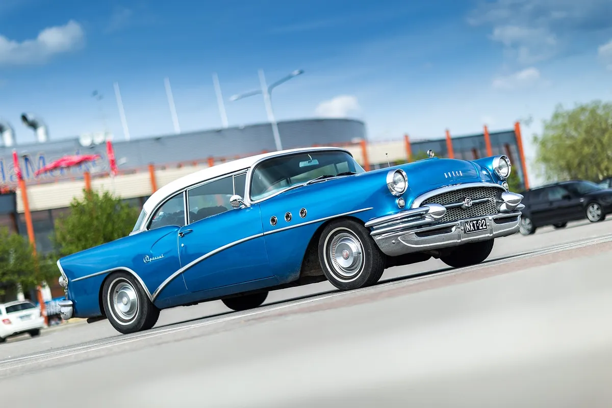 buick, oldtimer, old, car, blue car, classic, vintage, retro, nostalgia, nostalgic, old car, parked car, car wallpapers, car body, vehicle, transportation, auto