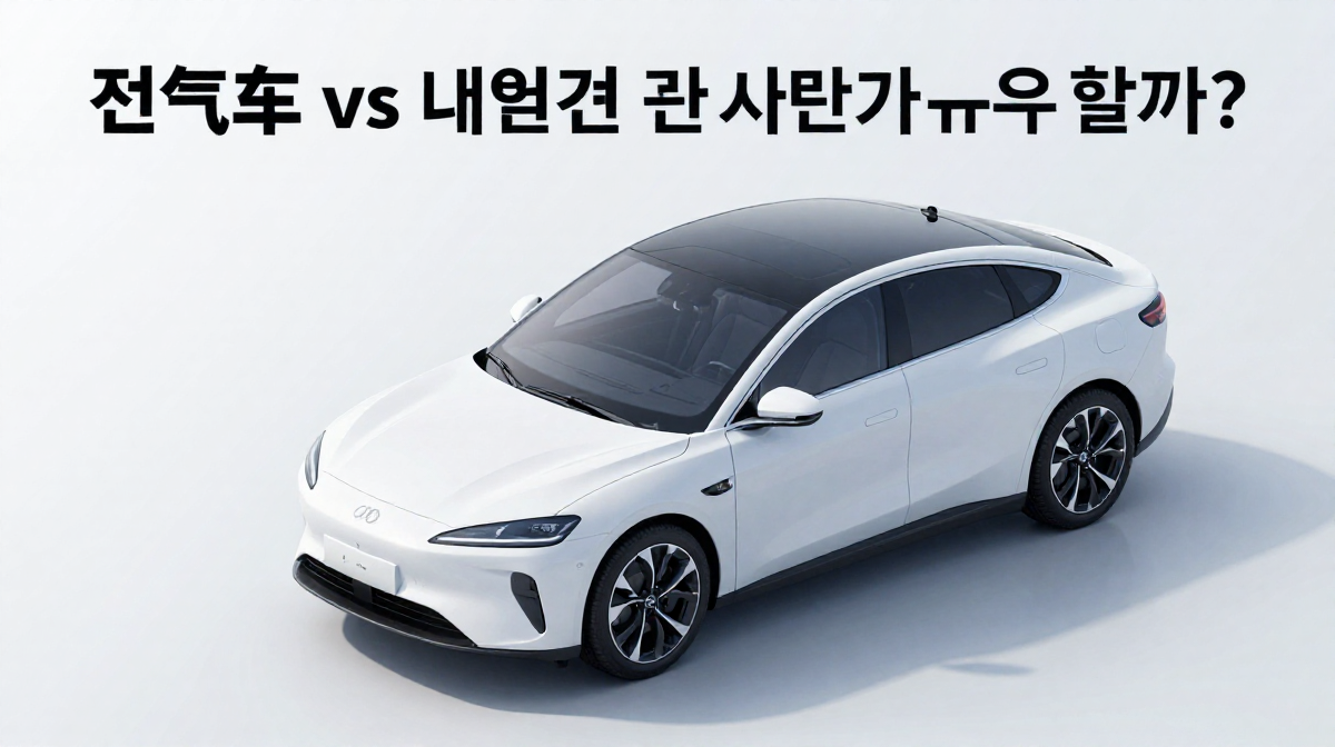 전기차 vs 내연기관, 지금 사면 뭐가 유리할까?